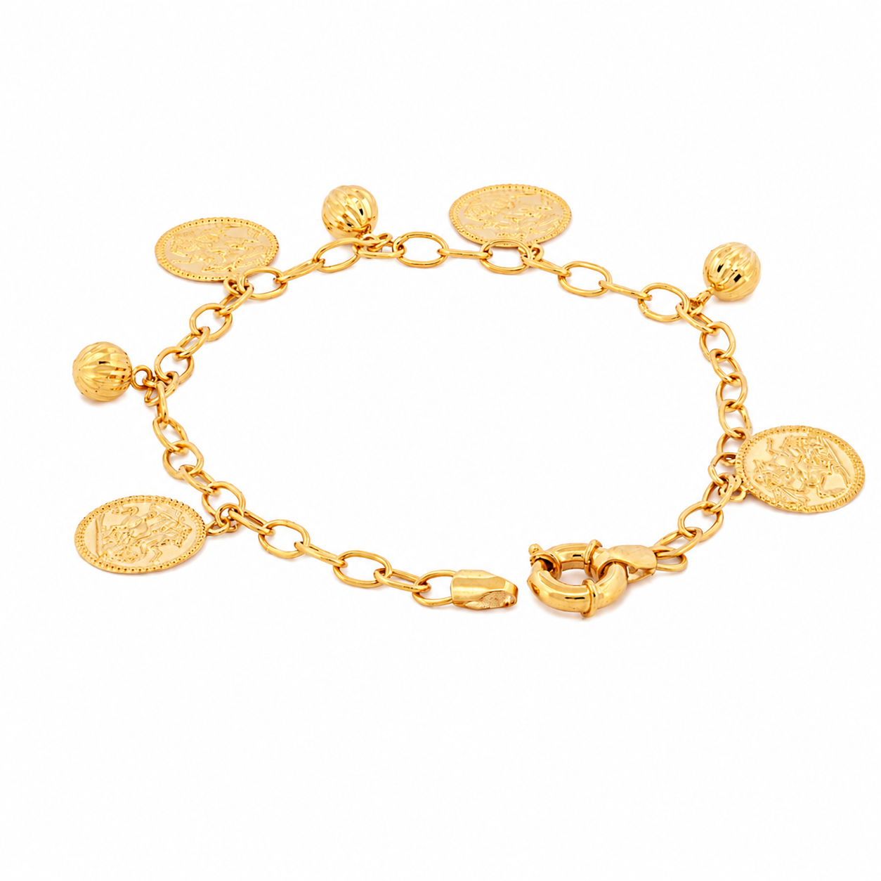 The Coin & Bead Bracelet