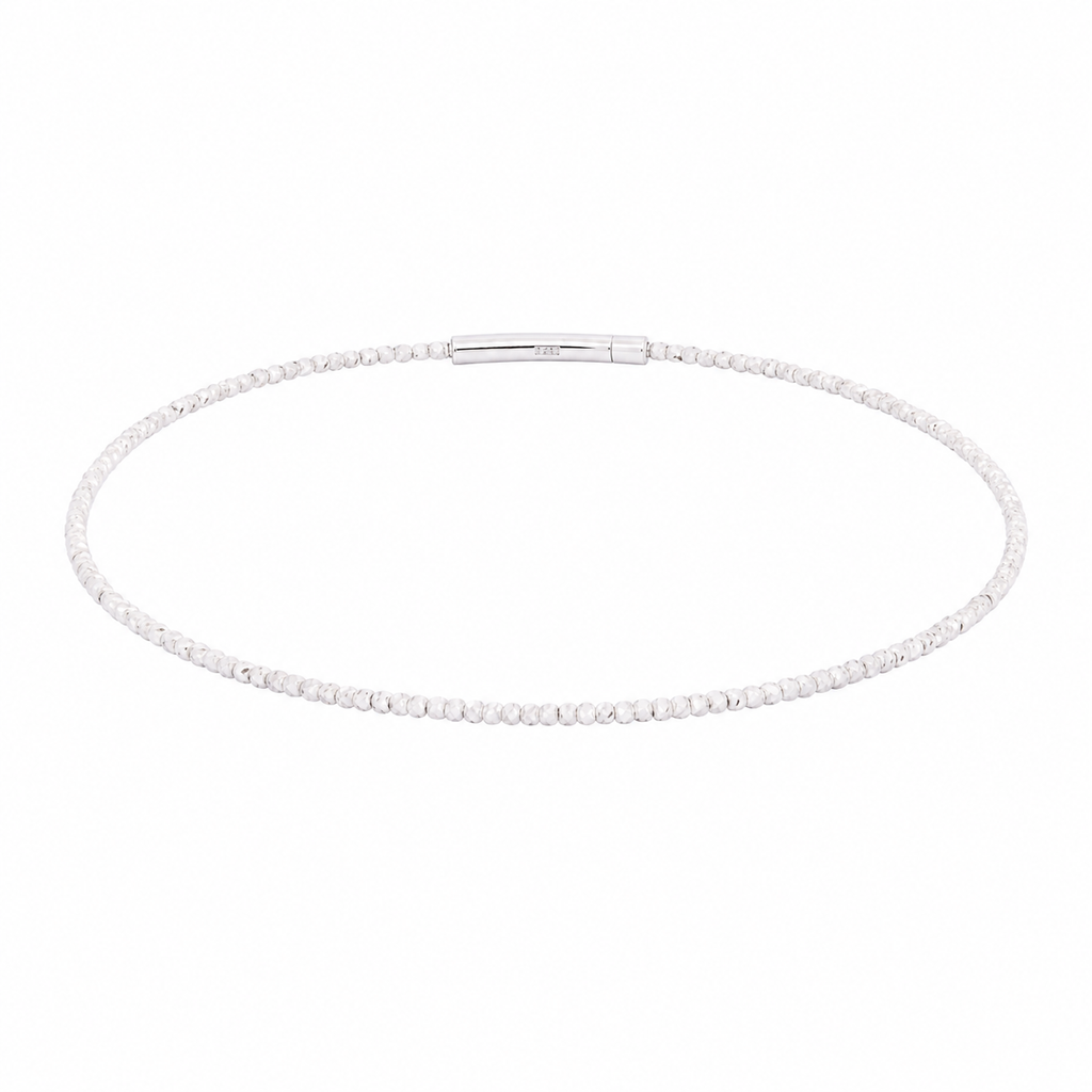 The Diamond Cut Bead Bracelet