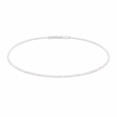 The Diamond Cut Bead Bracelet