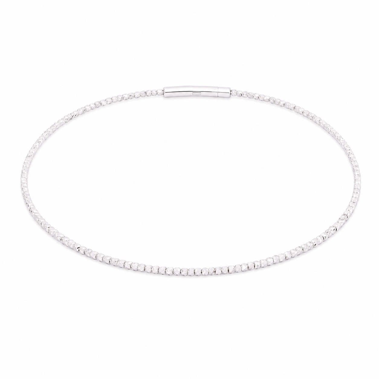 The Diamond Cut Bead Bracelet