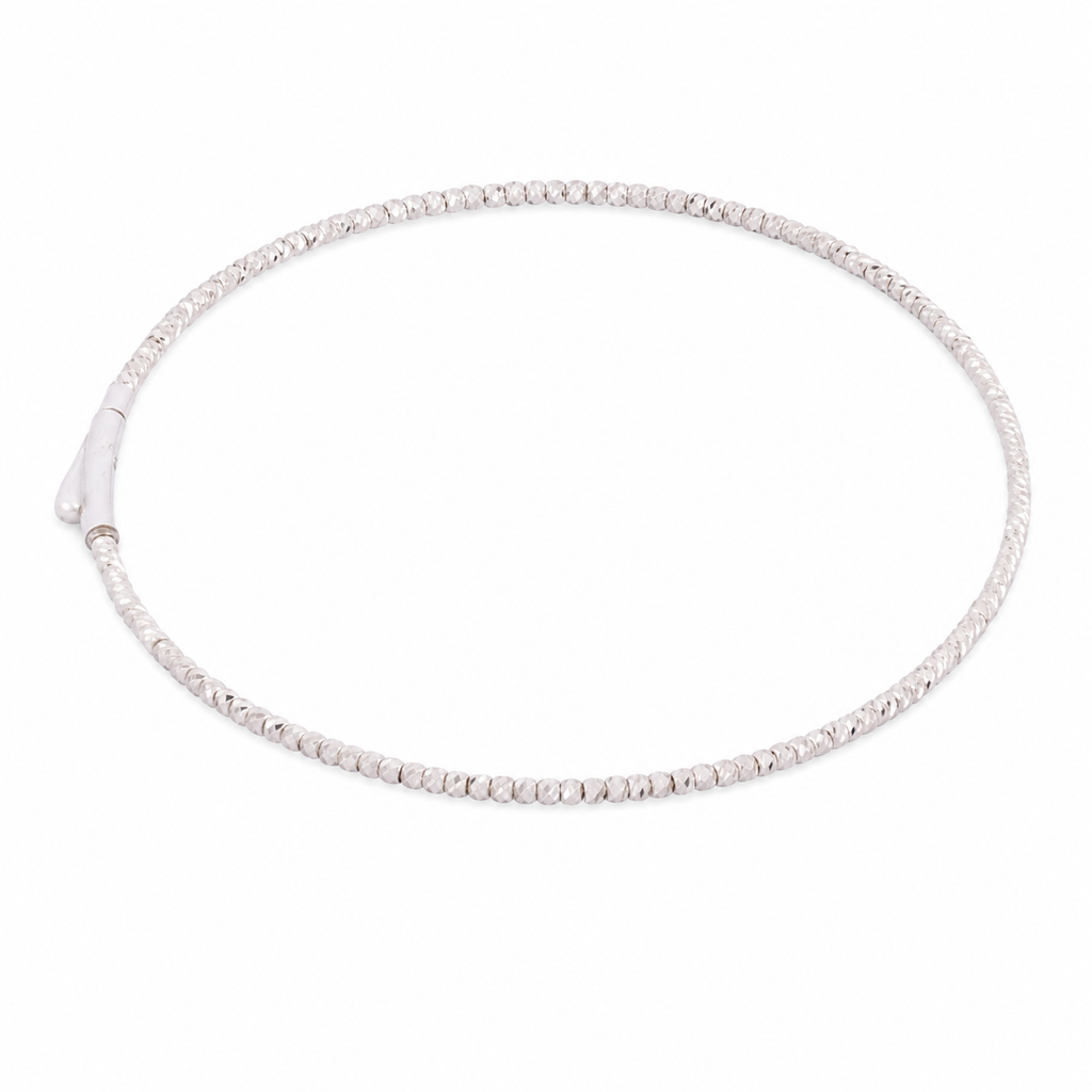 The Diamond Cut Bead Bracelet