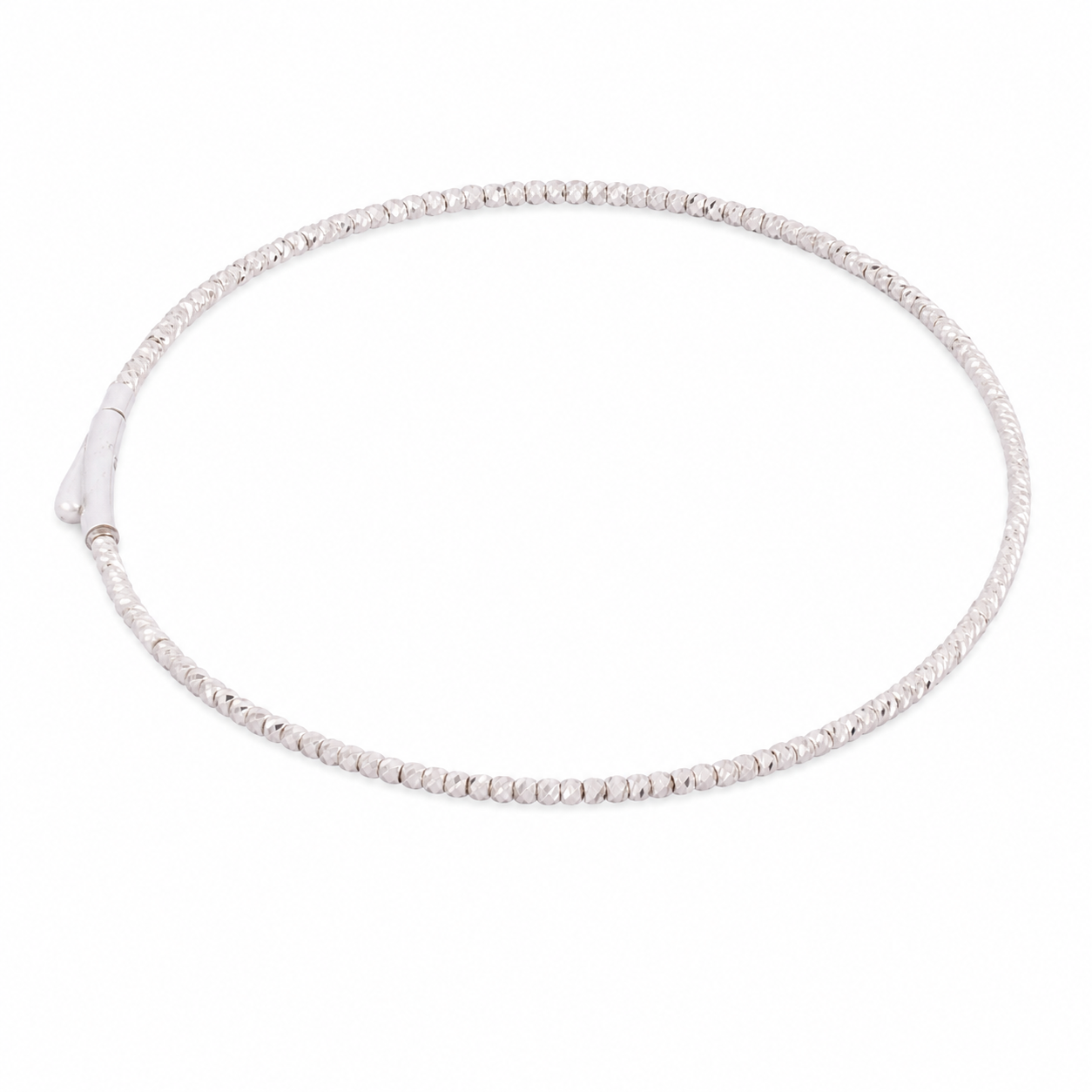 The Diamond Cut Bead Bracelet