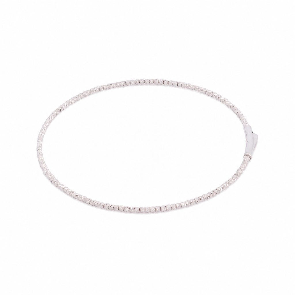The Diamond Cut Bead Bracelet