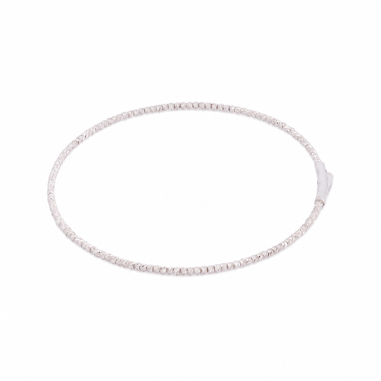 The Diamond Cut Bead Bracelet