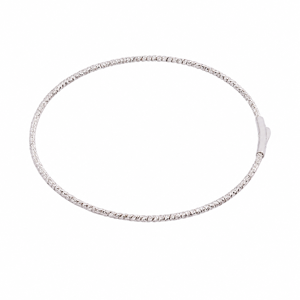 The Diamond Cut Bead Bracelet