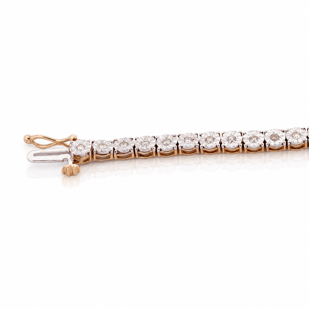The Aurelia Diamond Line Bracelet