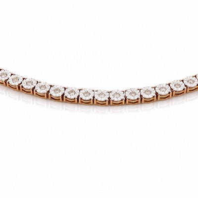 The Aurelia Diamond Line Bracelet