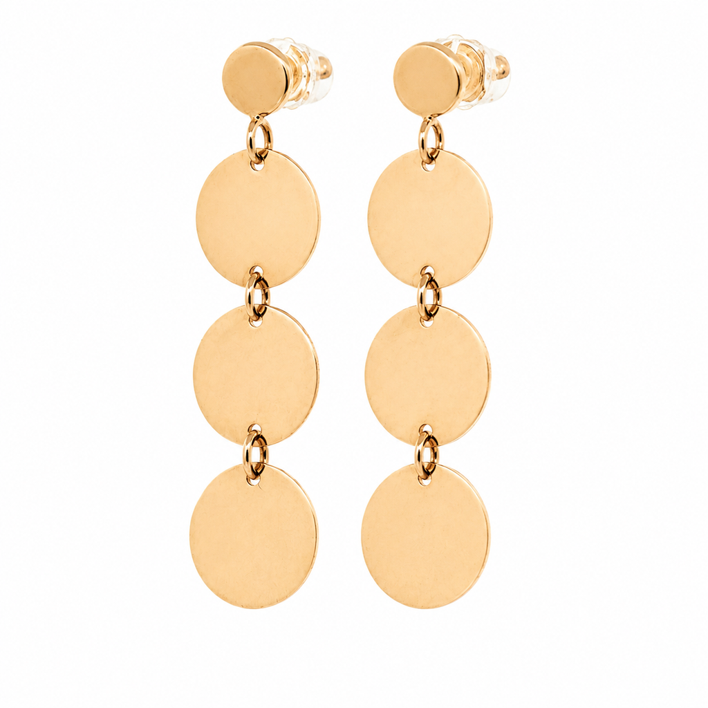 The Triple Drop Earrings