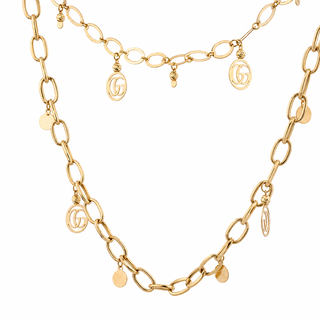 The Milano Monogram Necklace
