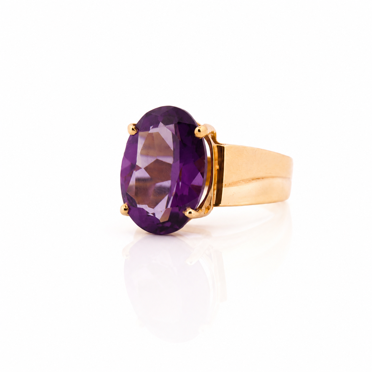 The Solenne Amethyst Ring