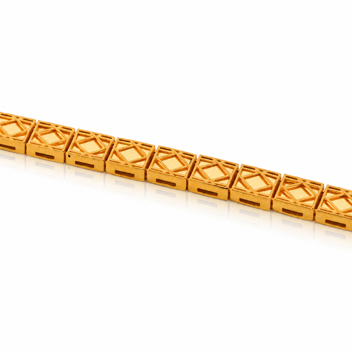 21k yellow gold bracelet