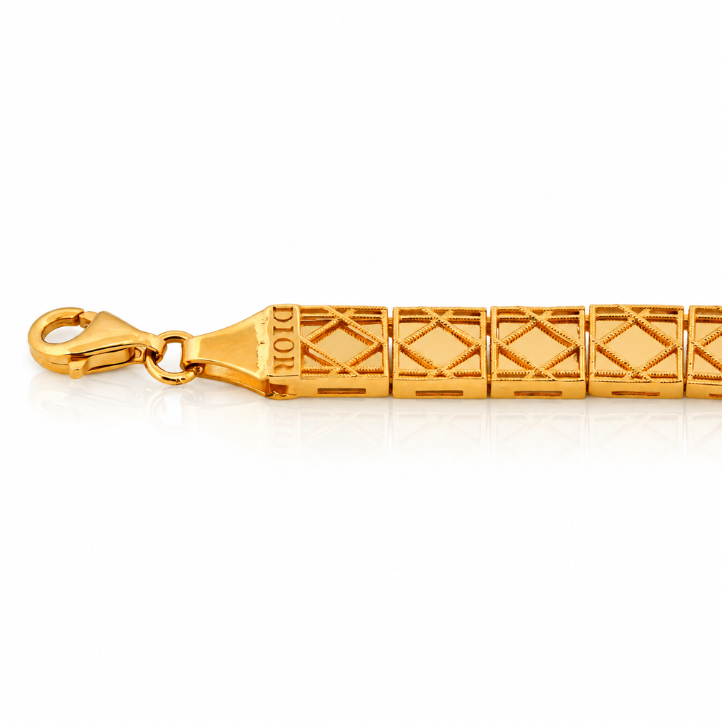 21k yellow gold bracelet